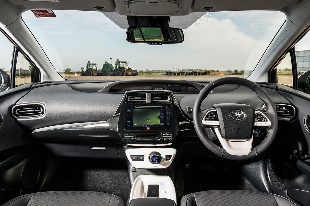 Toyota Prius Hybrid Long Term Test Review Car Magazine Toyota Prius 2017 Interior