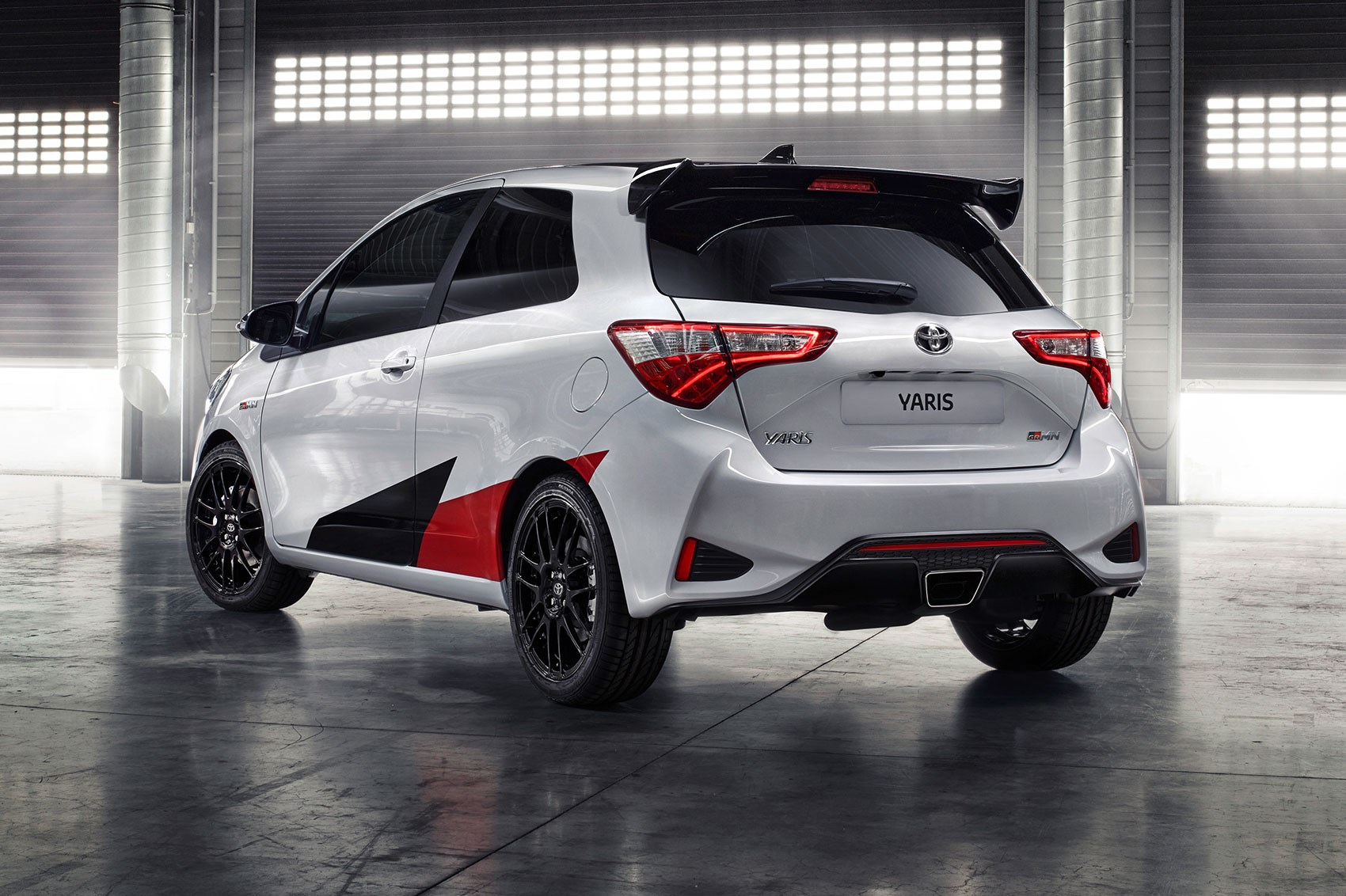 New Toyota Yaris Grmn A Hot Hatch Dark Horse Car Magazine 2017 Toyota Yaris Grmn Comes With 1 8 Litre Supercharged Engine And Front Wheel Drive