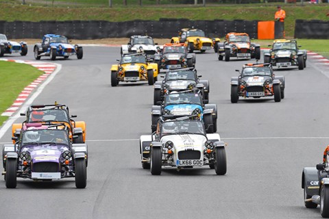 Caterham Academy racing field