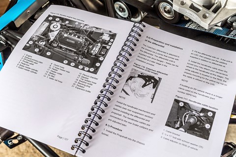 How to build a Caterham Academy race car: the instructions