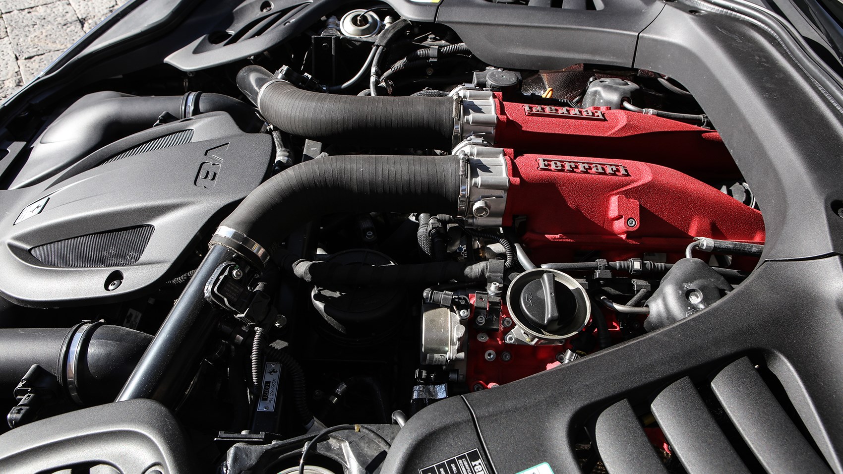 Ferrari GTC4 Lusso T V8 engine: no V12s here Ferrari GTC4 Lusso T V8 engine: no V12s here