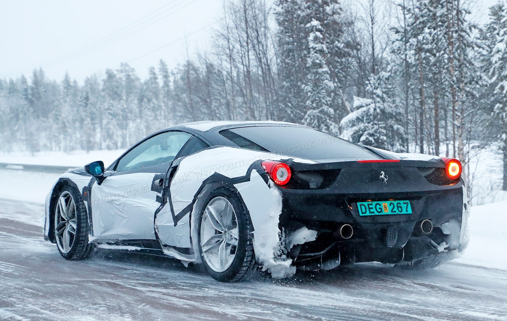 news and spy photos of 2019's new ferrari 588 modificato