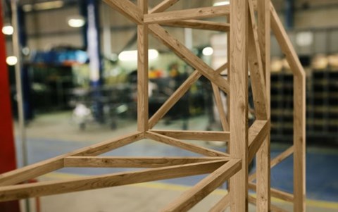 Caterham's new ash frame