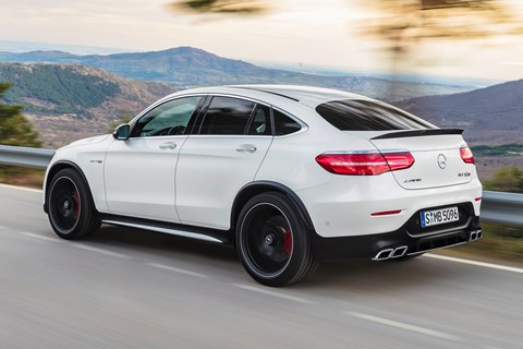 Mercedes-AMG GLC 63 Coupe rear tracking
