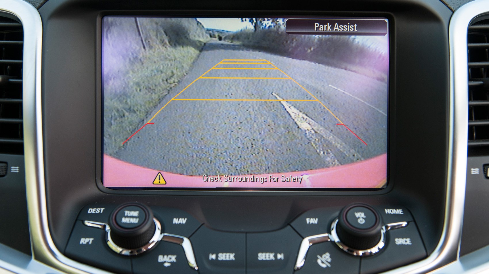 Vauxhall VXR8 Maloo reversing camera