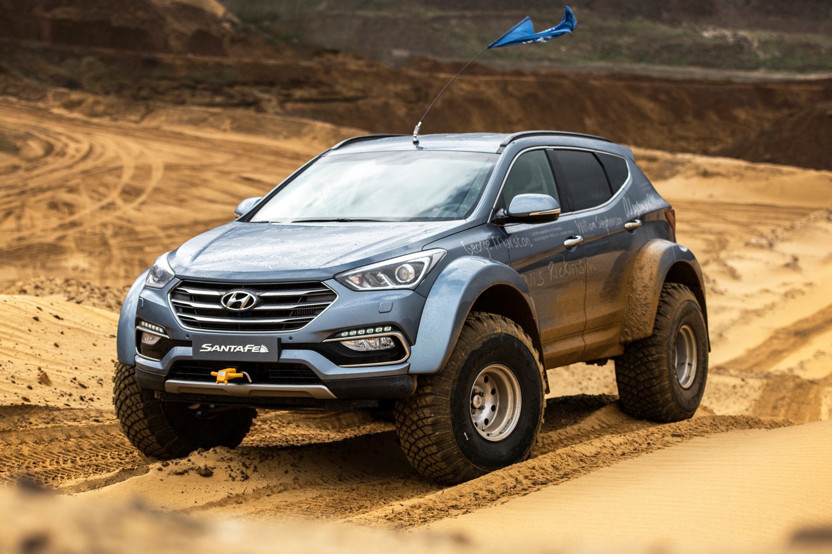 Hyundai Santa Fe Shackleton Endurance 2017 Review Car Magazine Hyundai Santa Fe Shackleton Endurance 2017 Review
