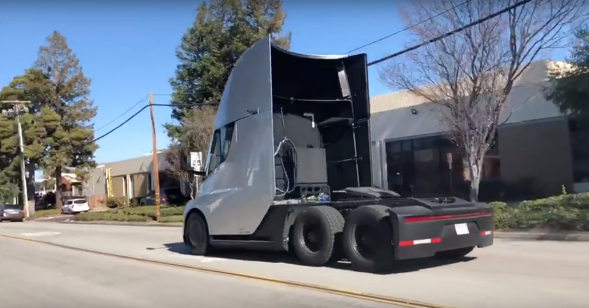 Tesla Truck This Is The Tesla Semi Truck 2019 11 06