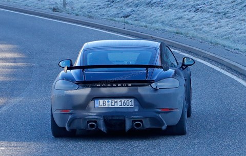 Spy photos from Germany: the 2018 Porsche 718 Cayman GT4