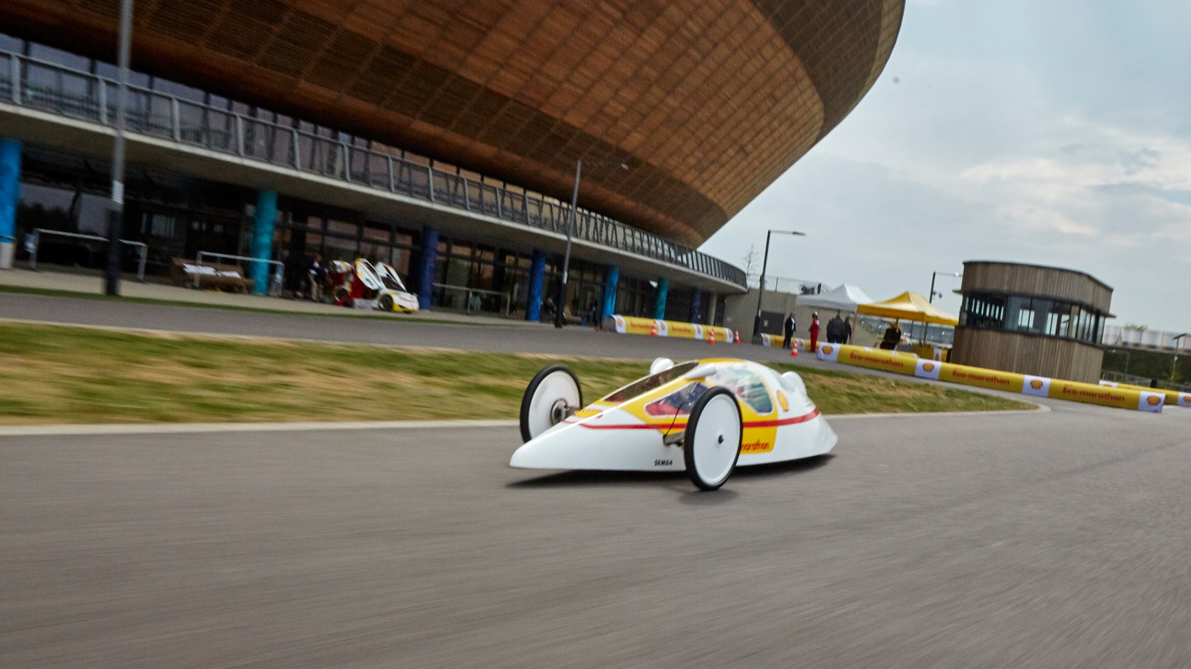 Shell Eco-Marathon prototype front tracking