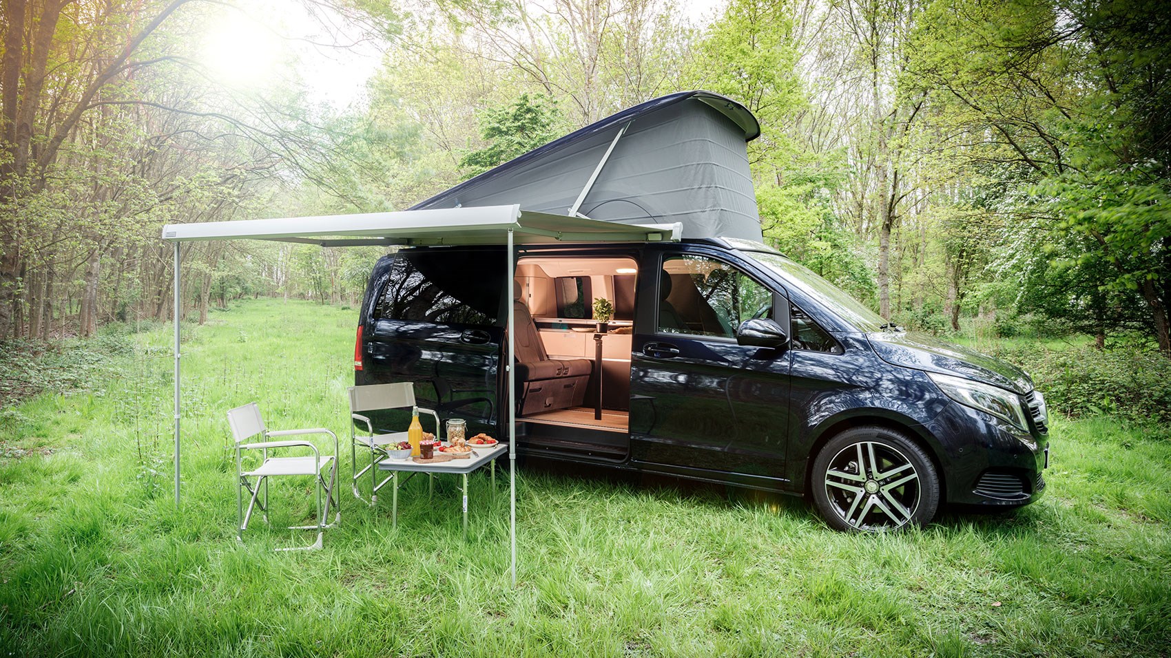 mercedes v class camper conversion