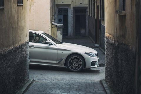 CAR magazine BMW 5-series vs Morocco