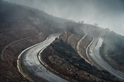 CAR magazine BMW 5-series vs Morocco