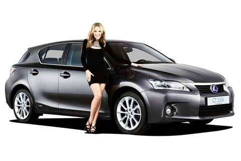 Kylie Minogue Lexus CT