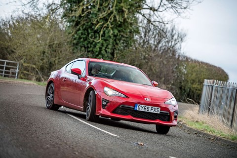 Toyota GT86 drift: it's an easy car to coax into oversteer