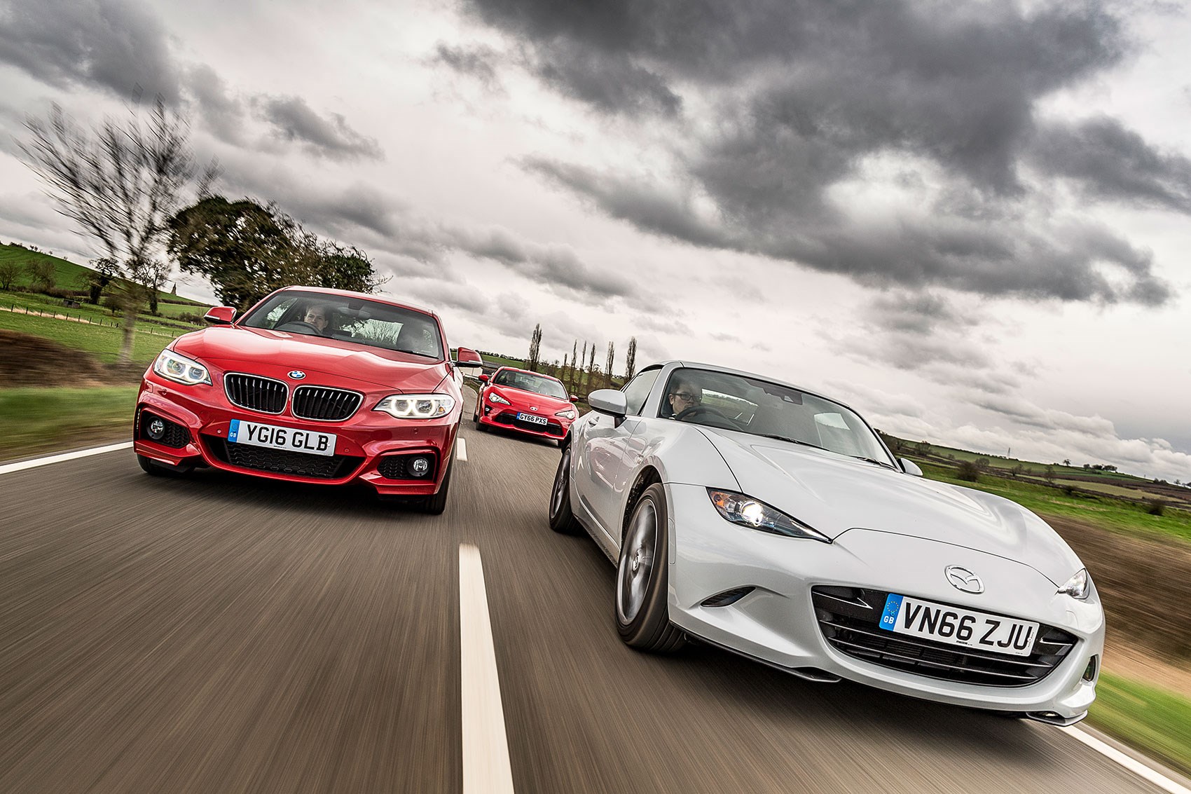 Mazda Mx 5 Rf Vs Toyota Gt86 Vs Bmw 2 Series Coupe Triple Test Review 17 Car Magazine