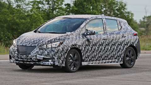 Car Spyshots Scoops New And Future News Magazine The New 2018 Nissan Leaf Ev