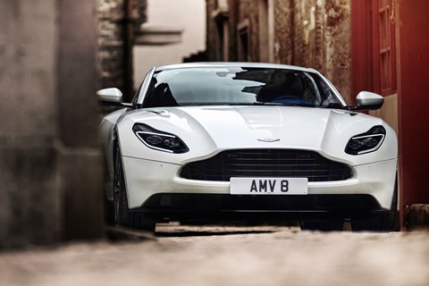 Aston Martin DB11 V8 engine