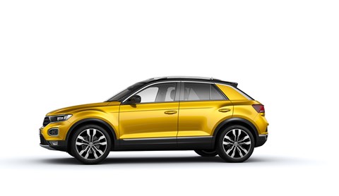 Volkswagen T-Roc side profile