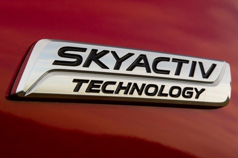 Mazda Skyactiv badge