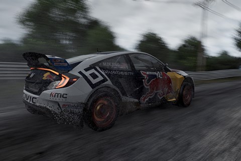Project CARS 2 honda rallycross