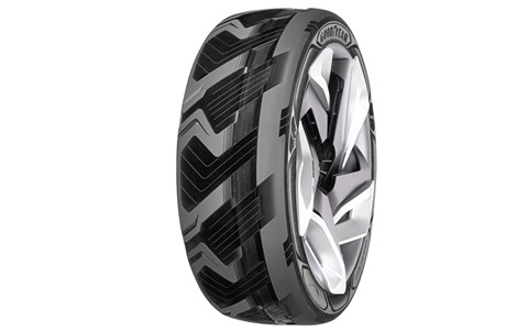 The Goodyear BH03 concept shows how car tyres could generate electricity