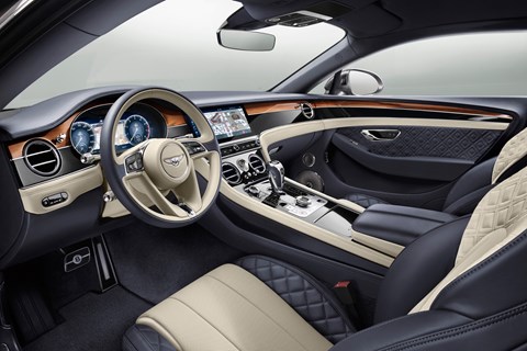 Bentley Continental GT 2018 interior