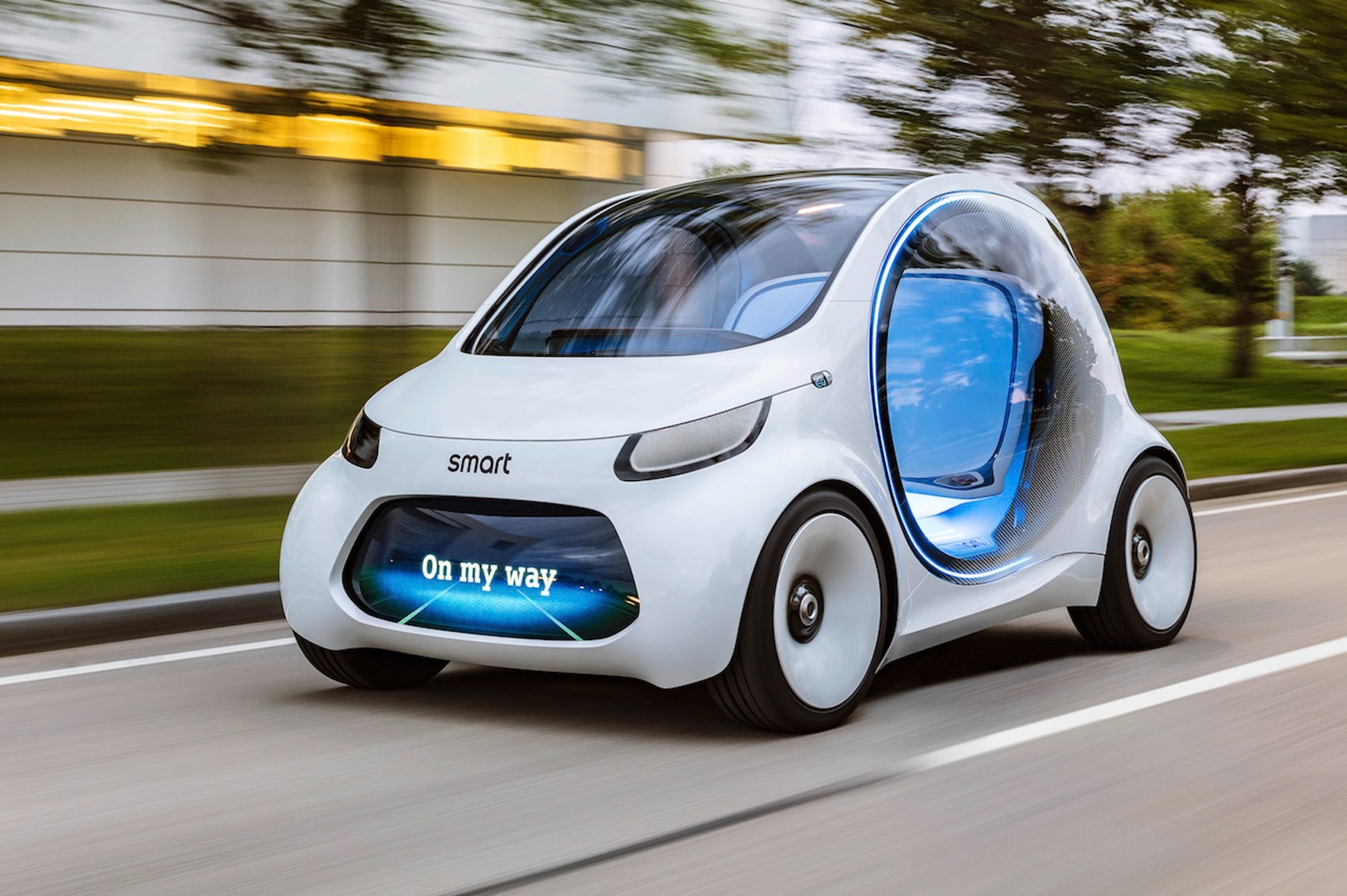 Smart Vision EQ ForTwo concept: how 2030 will benefit ride 