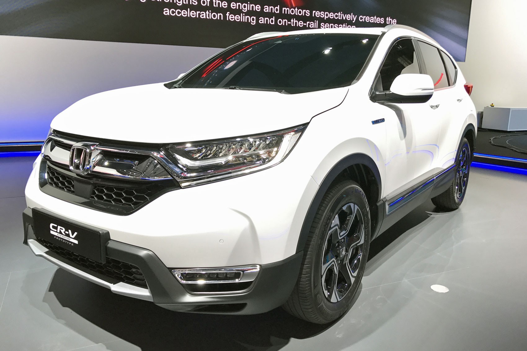 Hybridised Honda SUV