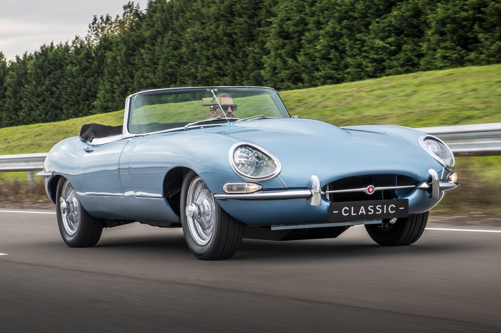 A new  meaning to E  Type  Jaguar  reveals electric classic 