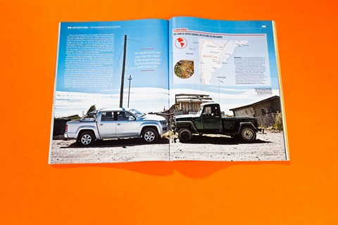 The pick-up should feel at home in the deep South America