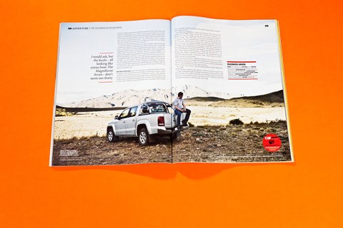 VW Amarok in Patagonia