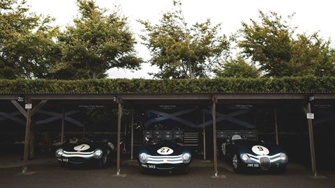 The paddocks at the 2017 Goodwood Revival