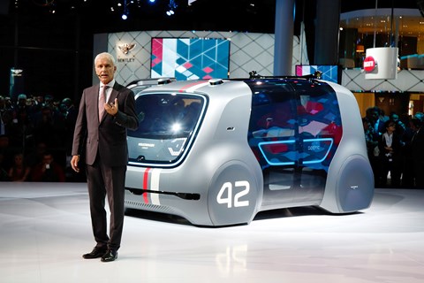 Matthias Mueller, CEO of the Volkswagen Group