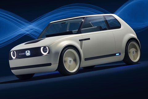 Honda urban ev concept front