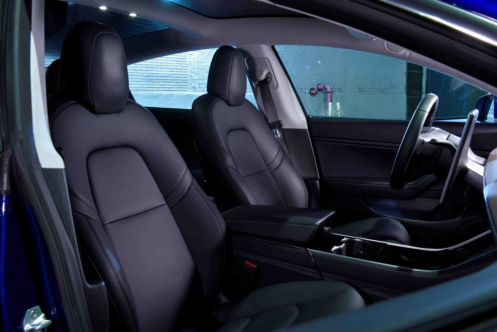 Tesla Model 3 interior Tesla Model 3 interior