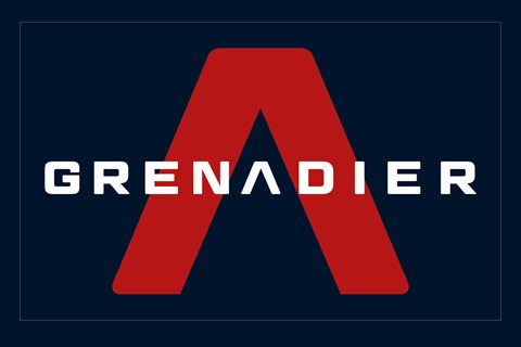 The Ineos Grenadier logo: the car will be shown in late 2020