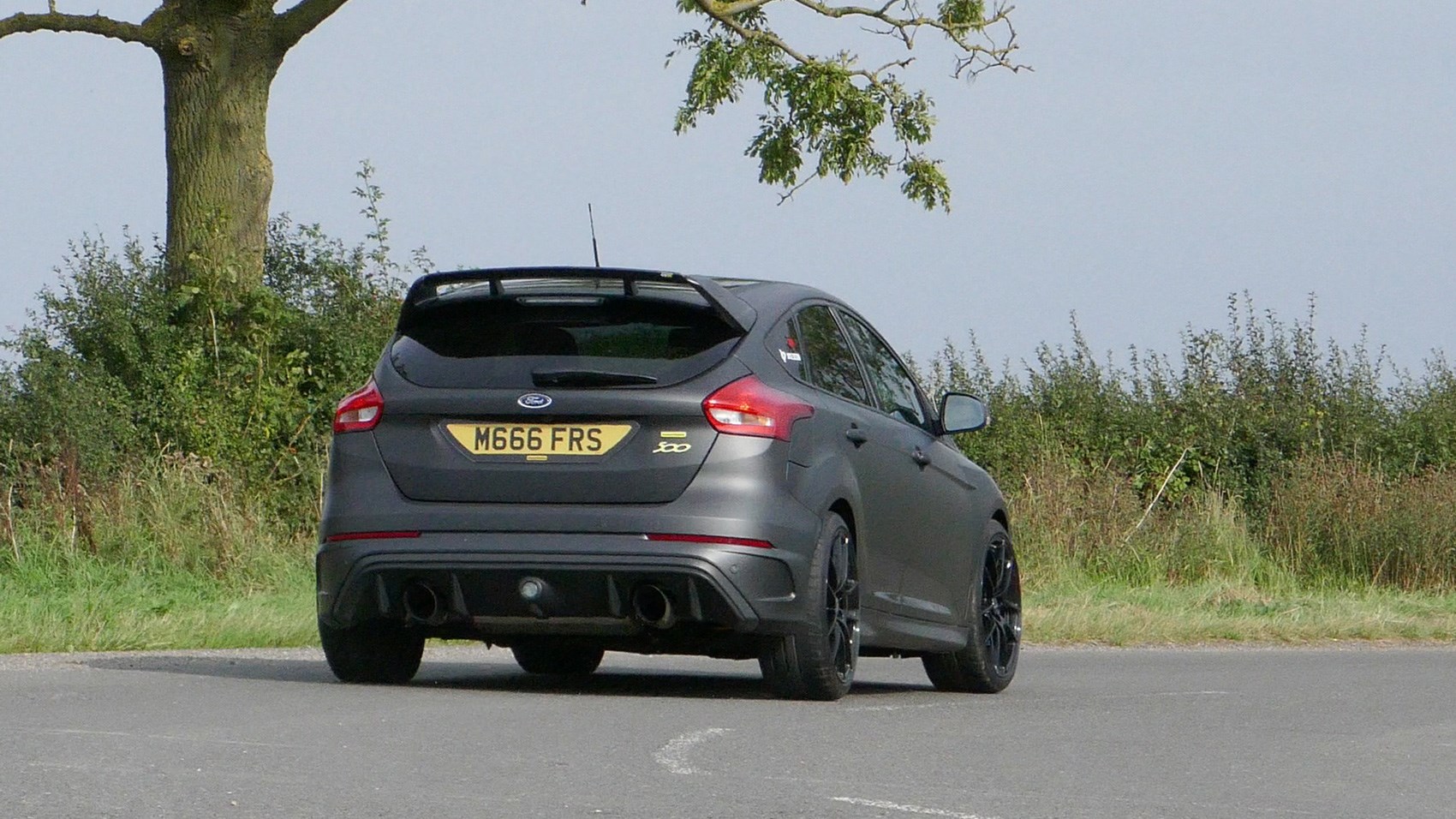 Ford Focus RS M400 Mountune rear cornering