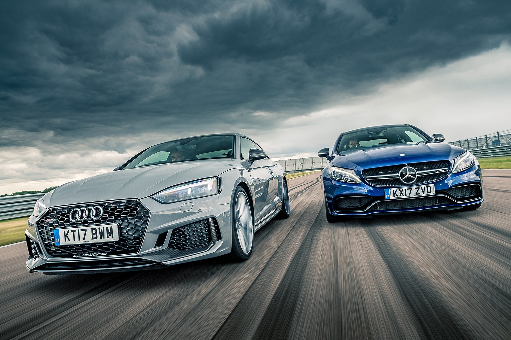 Audi Rs5 Vs Mercedes Amg C63 S Twin Test Review Car Magazine