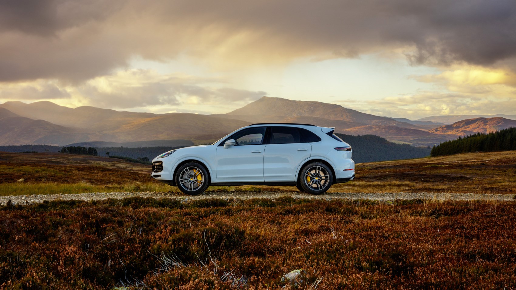 Porsche Cayenne Turbo side
