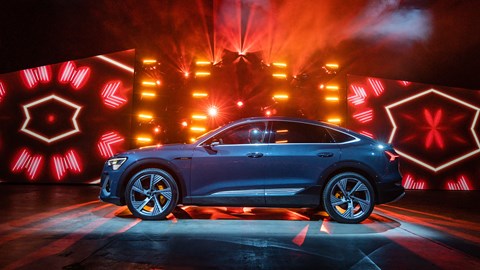 Audi E-tron Sportback at the 2019 Los Angeles Auto Show