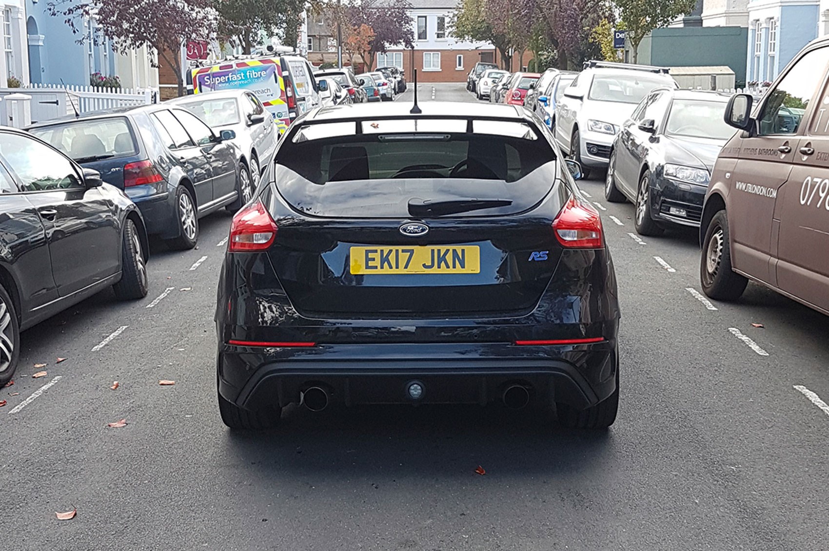 focus rs license plate frame