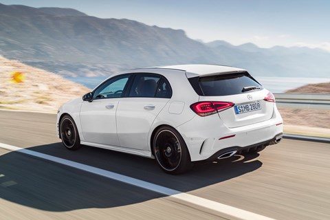 The new 2018 Mercedes A-class