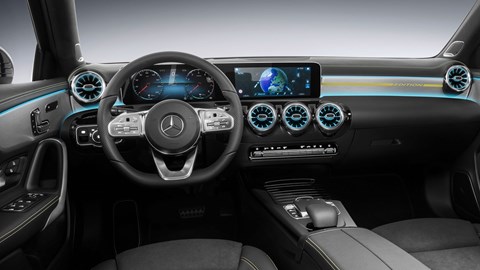 Mercedes A-class 2018 interior