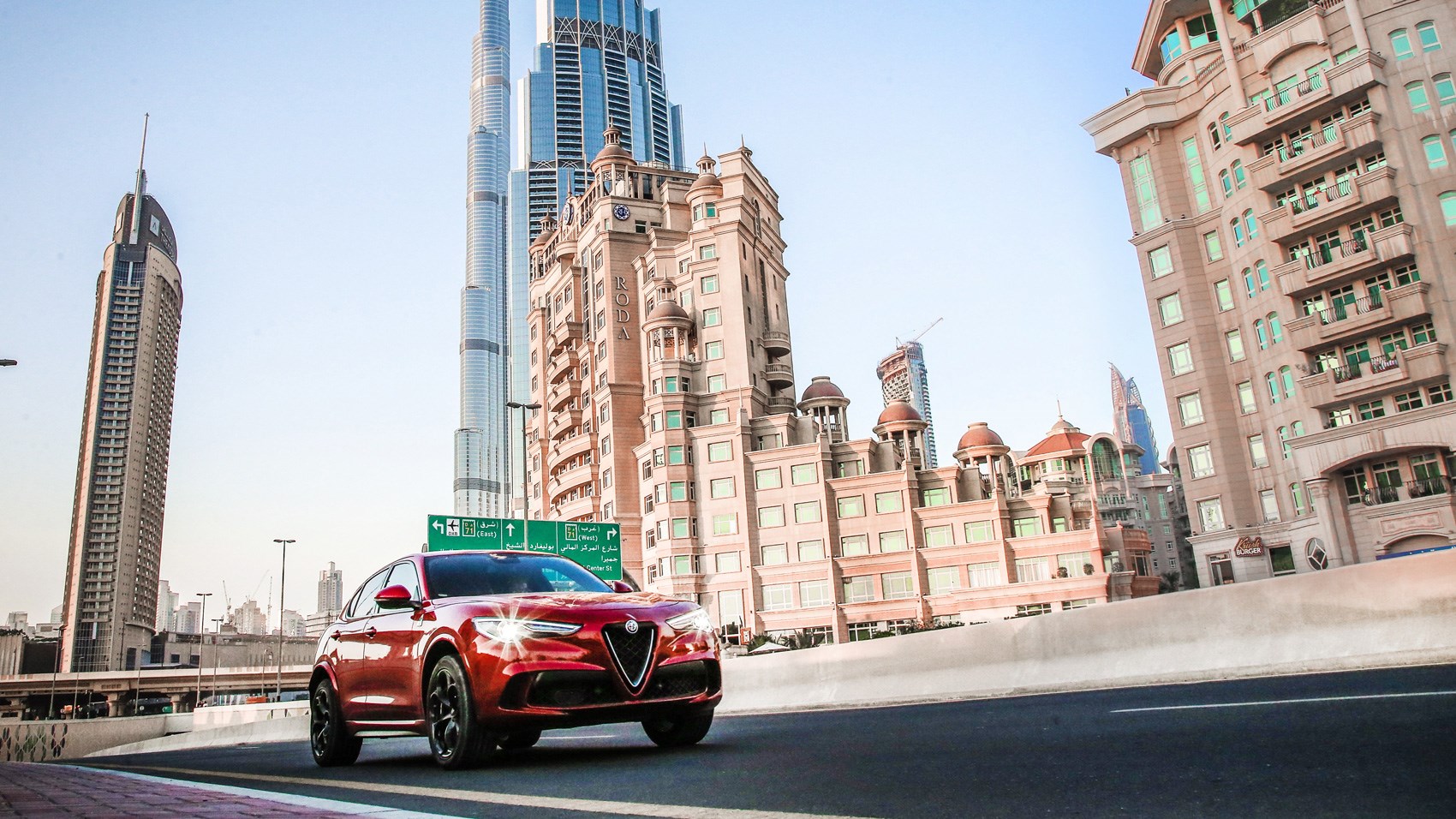 Alfa Stelvio QF front tracking
