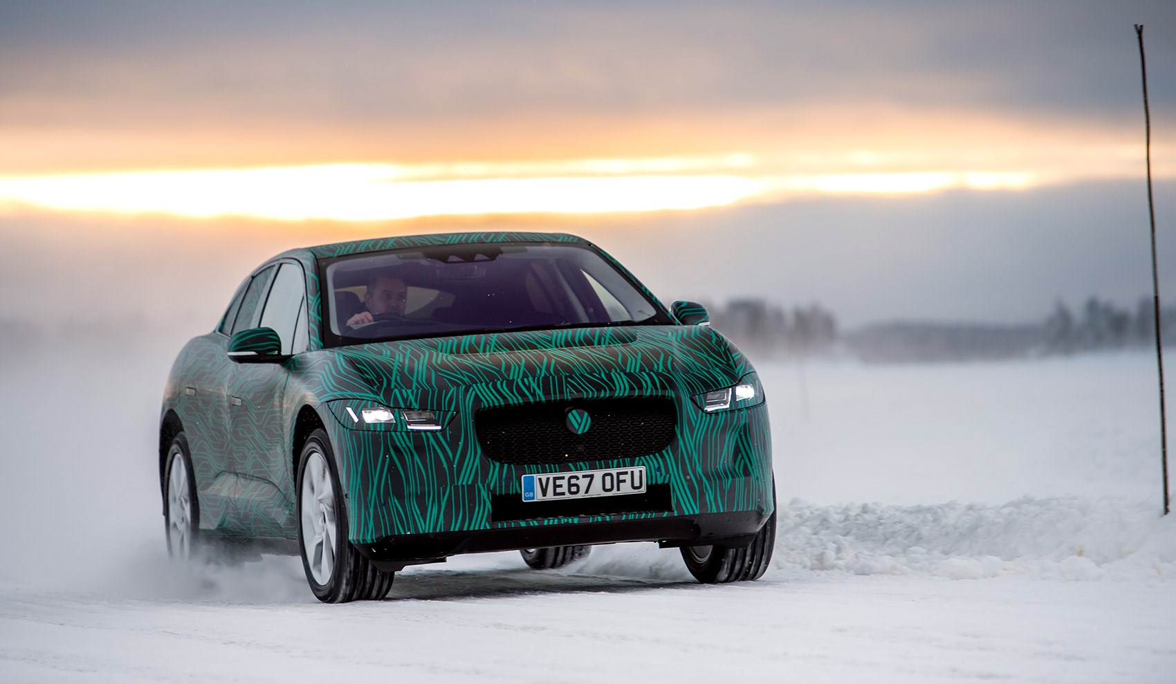 Jaguar i-Pace in the Arctic Jaguar i-Pace in the Arctic