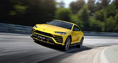 Lamborghini Urus: bidding to set the new Nurburgring lap record at the Nordschleife for SUVs