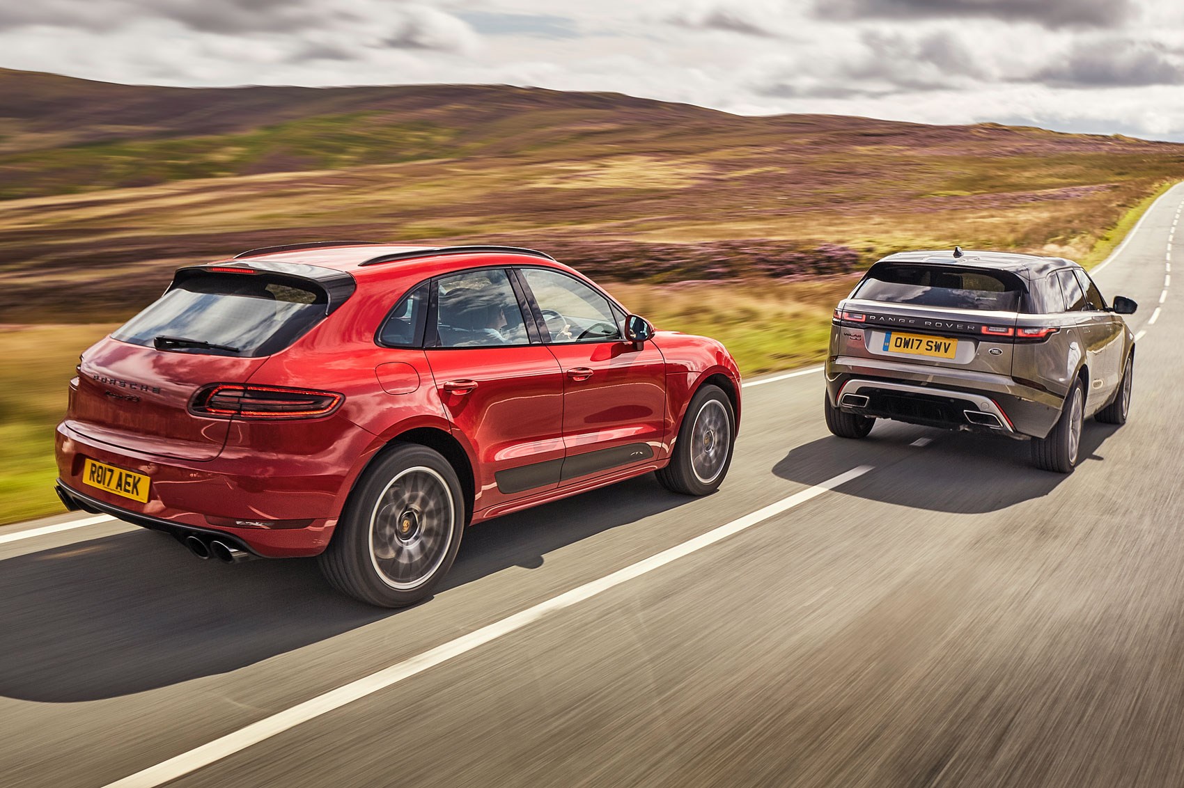 Range Rover Velar Vs Porsche Macan Gts 2017 Twin Test