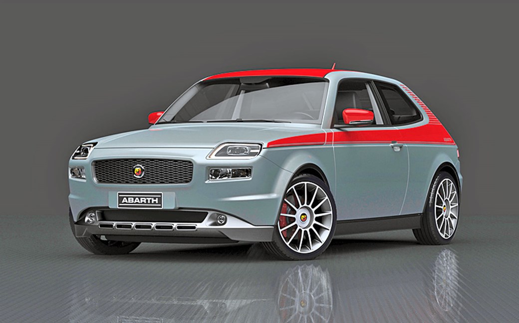The Car Top 10 Gorgeous Retro Concepts Magazine Abarth Version Of The Early 70s Fiat 127 But That Hasn T Stopped Designer David Obendorfer From Imagining What A Retro One Might
