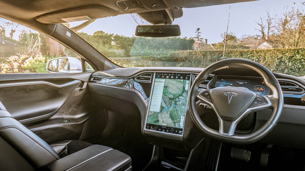 Tesla Model S Long Term Test Review 2018 Car Magazine Inside The Cabin Of Our Tesla Model S Long Term Test Car Interior Dominated