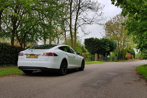 Tesla Model S rear quarter